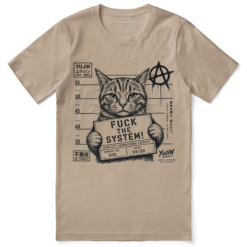 The System Cat T-Shirt