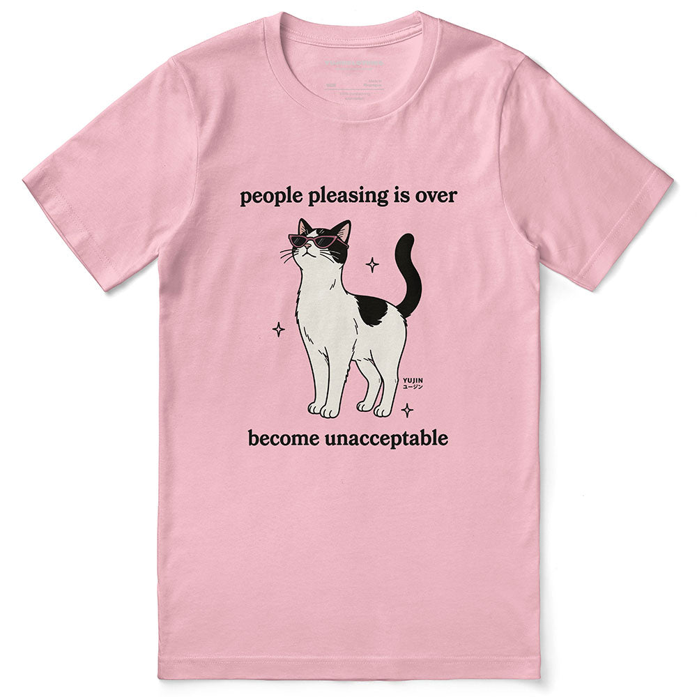 Stop Pleasing Cat T-Shirt