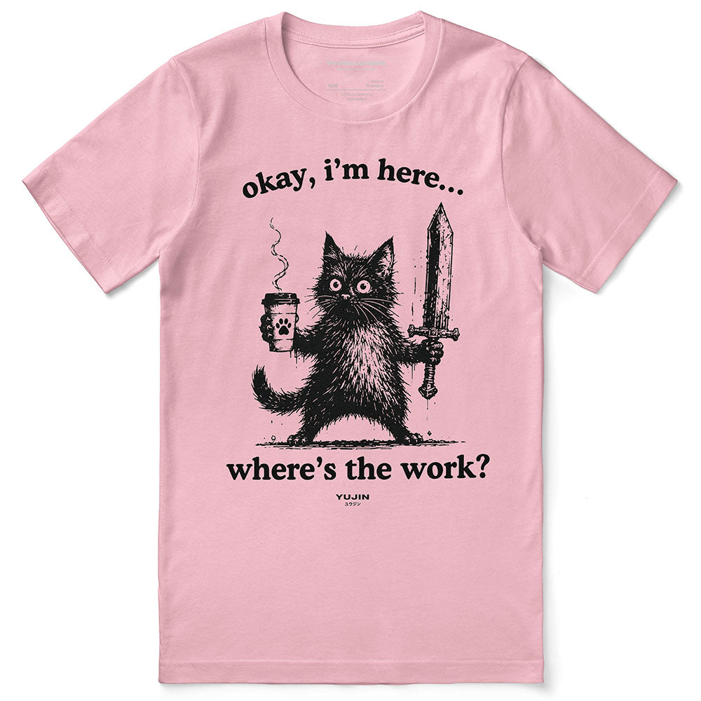 Ready For Work Cat T-Shirt