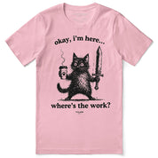 Ready For Work Cat T-Shirt