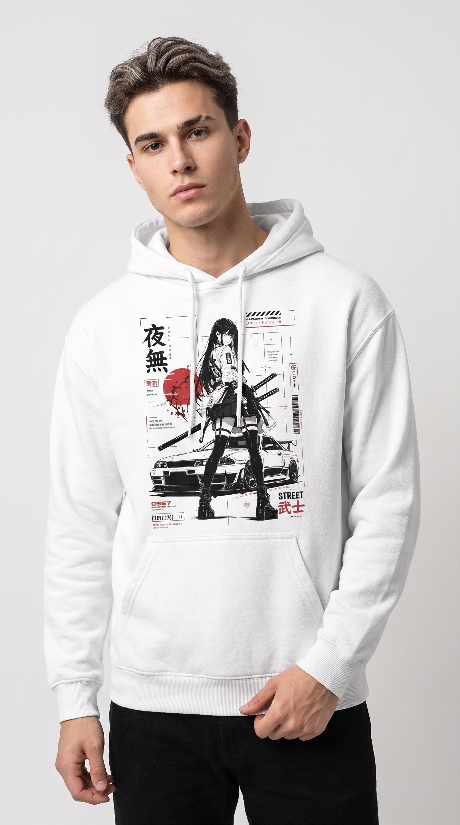 Night Runner Car Hoodie