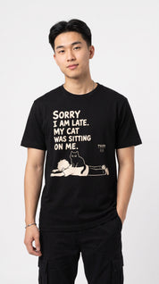 I'm Late Cat T-Shirt