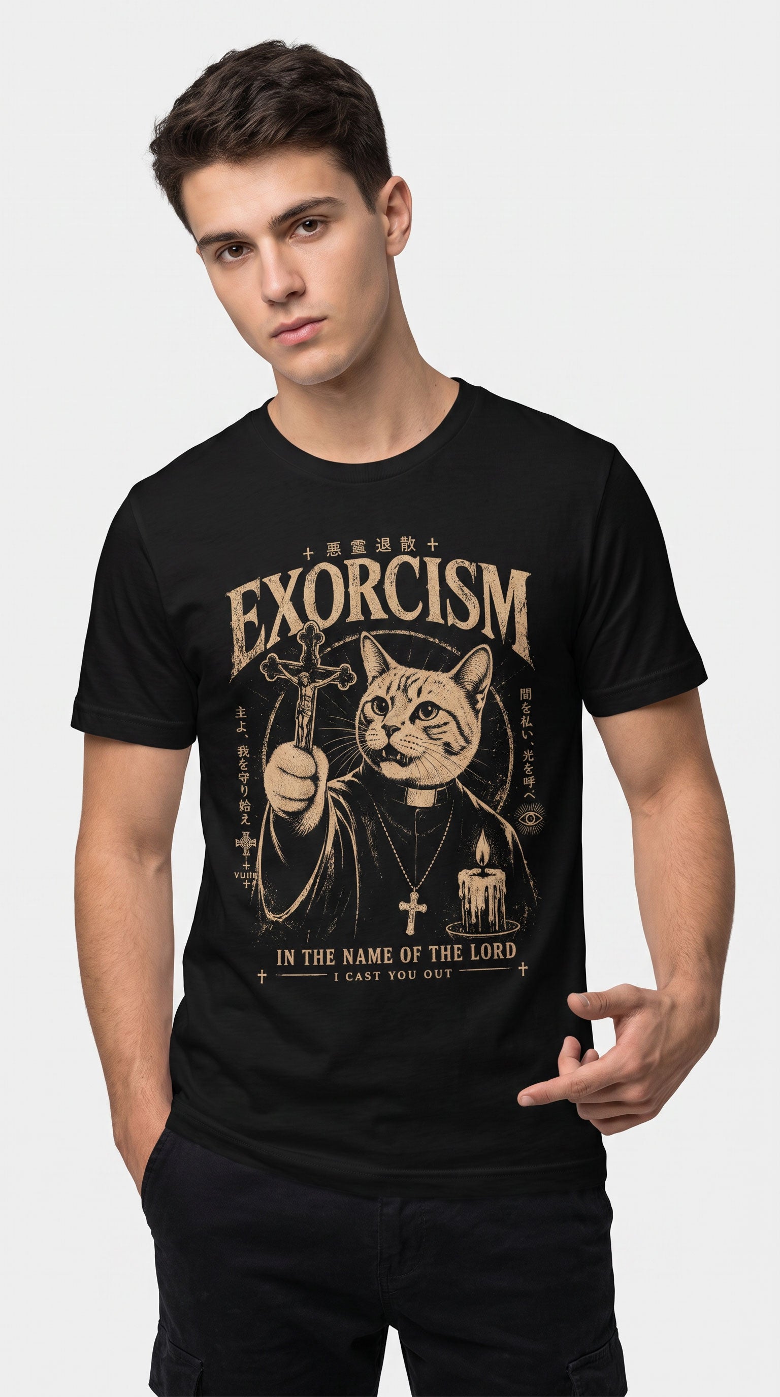 Exorcism Cat T-Shirt