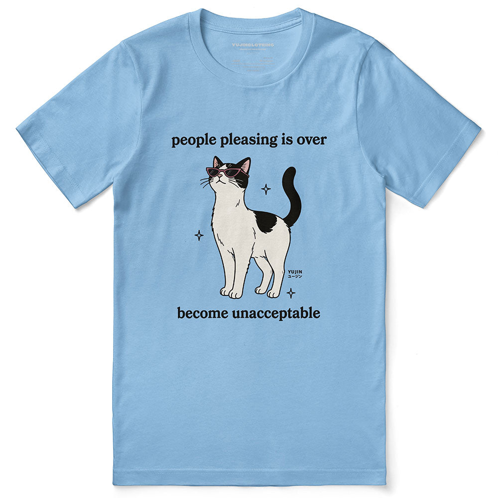 Stop Pleasing Cat T-Shirt