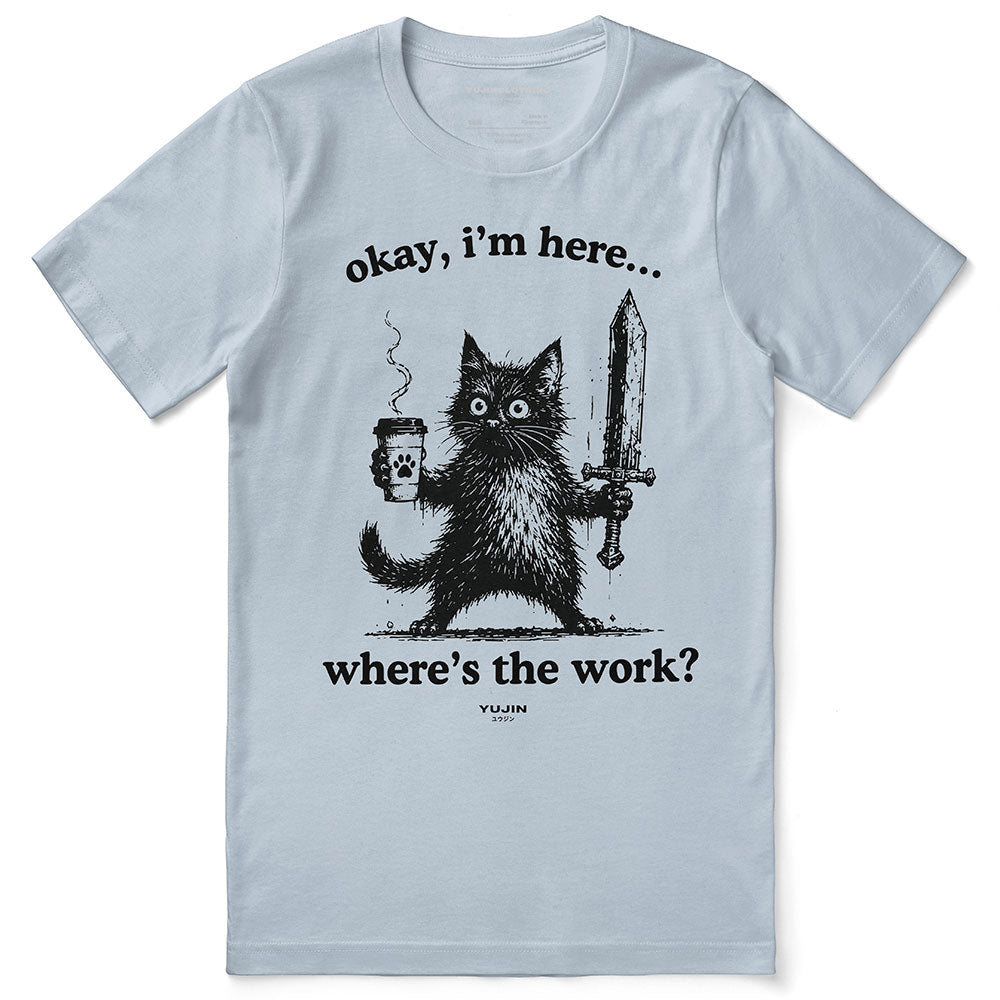 Ready For Work Cat T-Shirt
