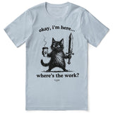 Ready For Work Cat T-Shirt