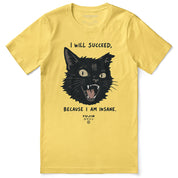 I Will Succeed Cat T-Shirt