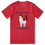 Stop Pleasing Cat T-Shirt