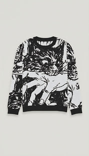Sudden Attack Knitted Sweatshirt