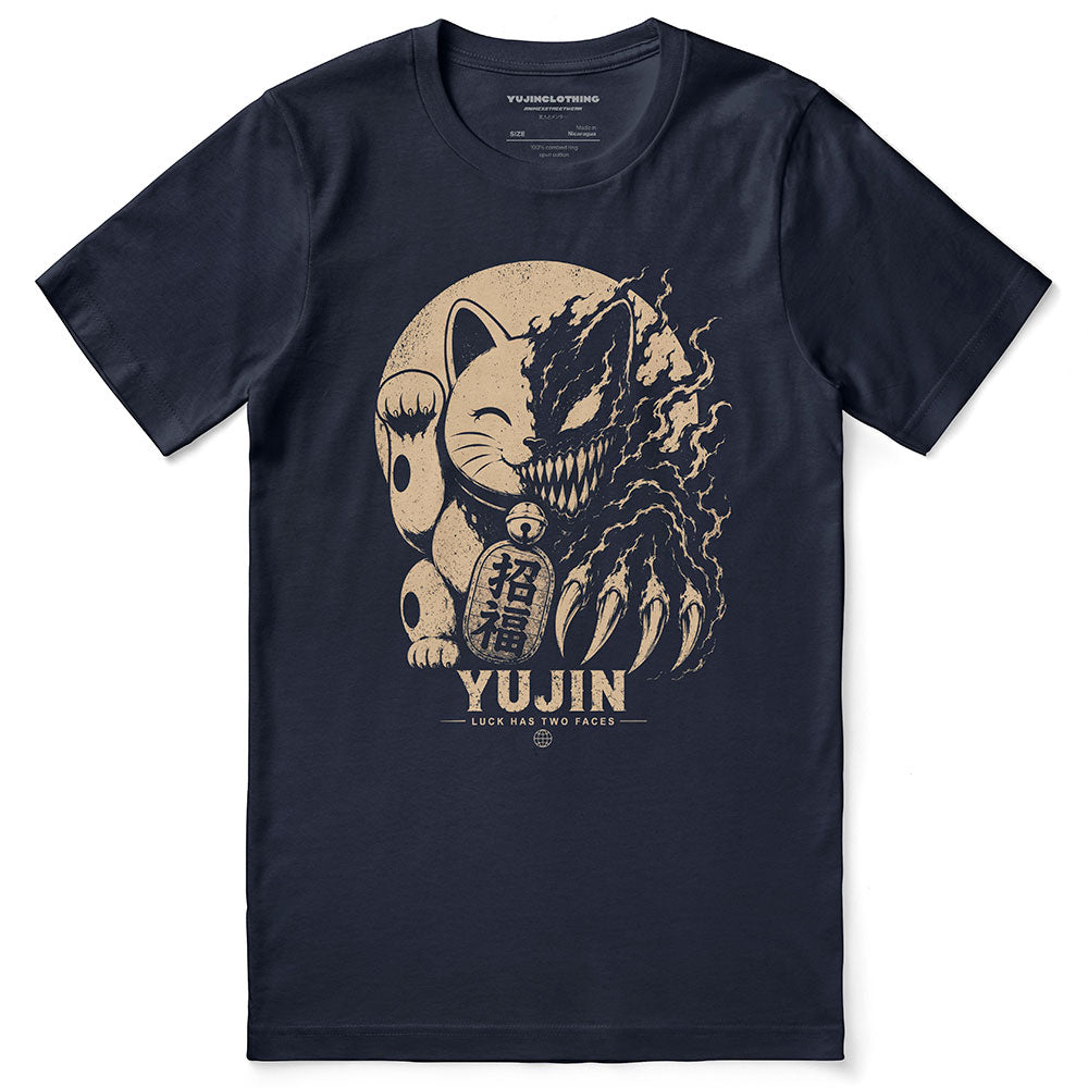 Two Faces Cat T-Shirt