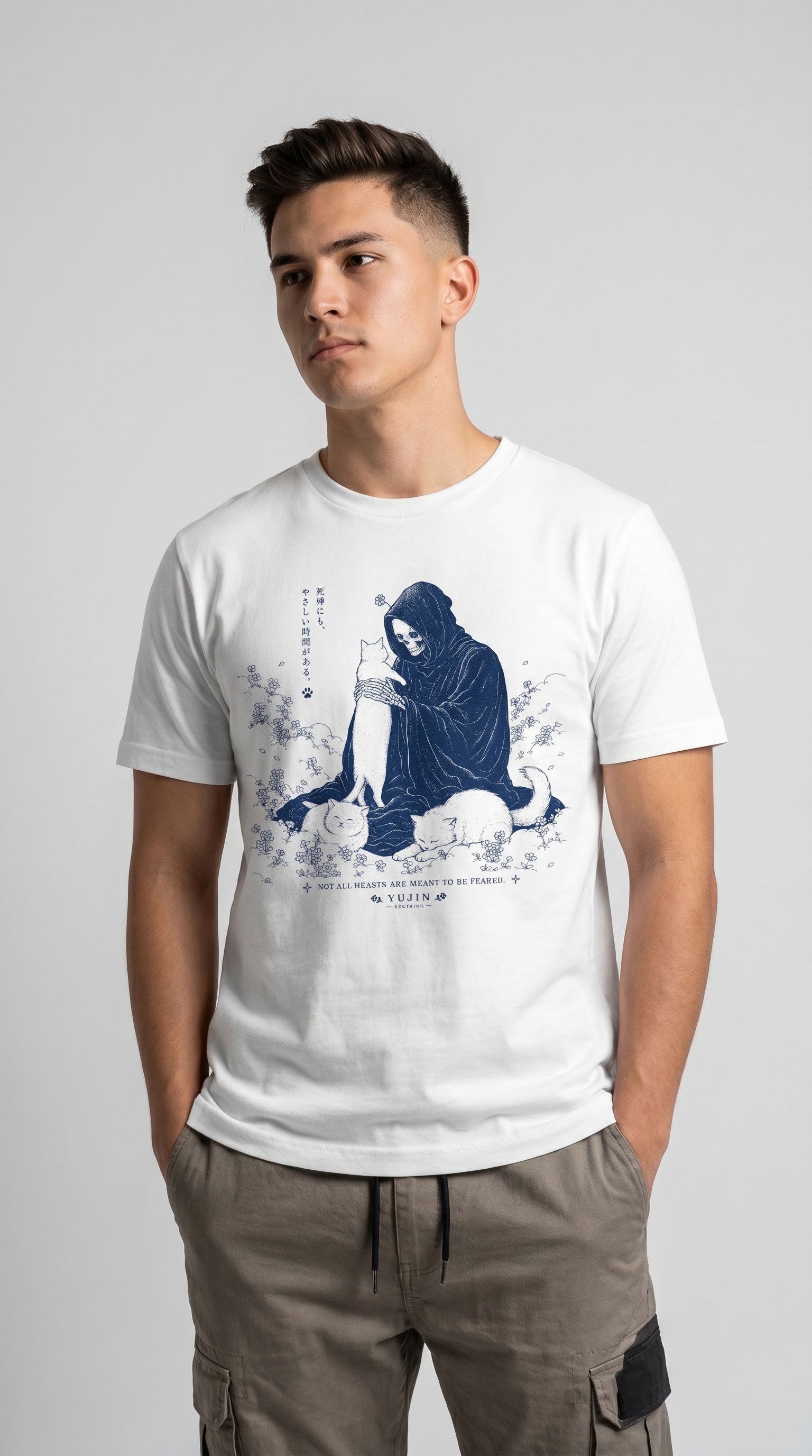 Gentle Reaper Cat T-Shirt