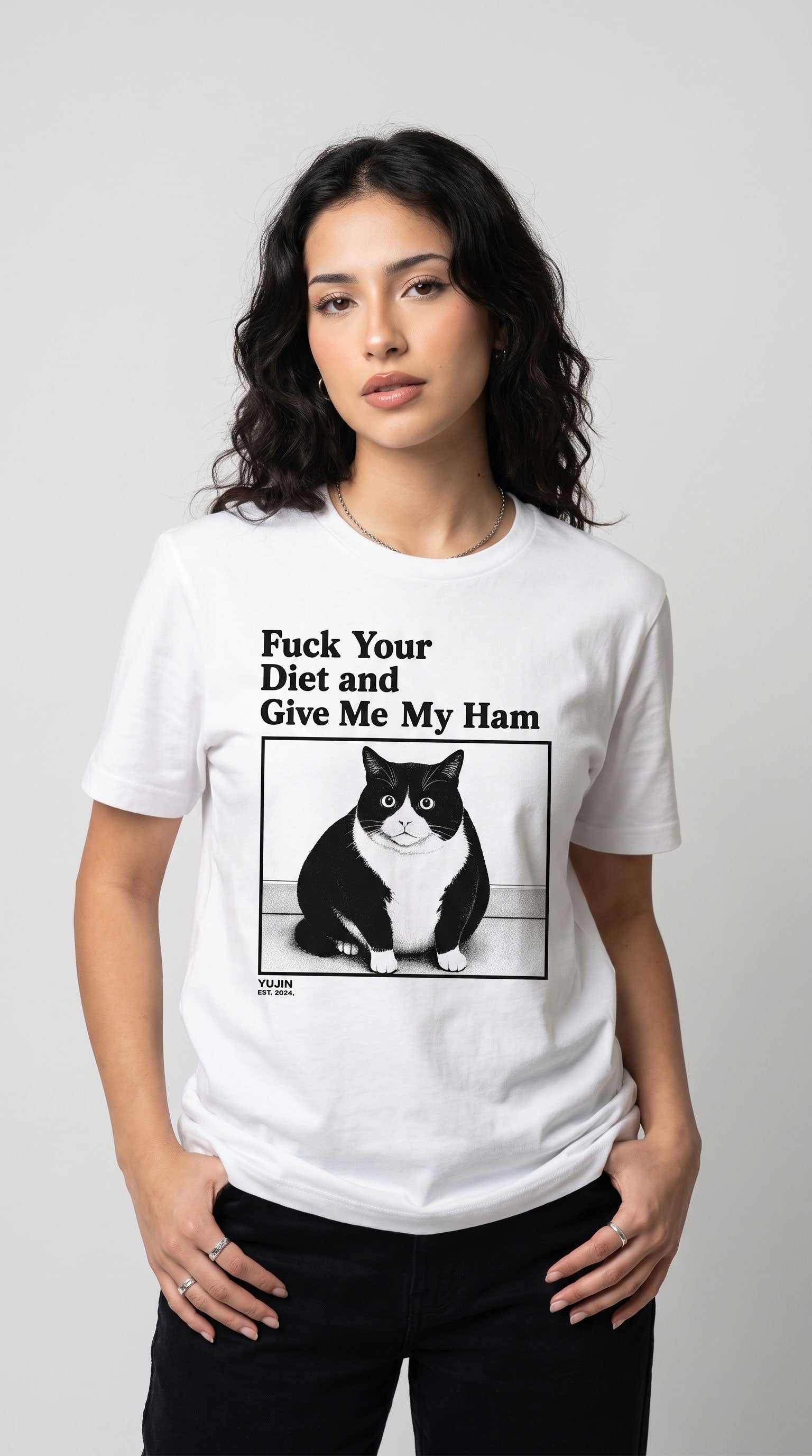 Give Me My Ham Cat T-Shirt
