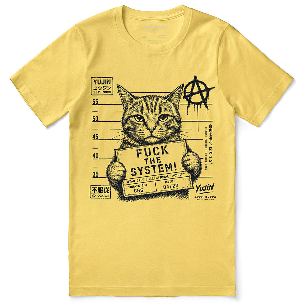 The System Cat T-Shirt