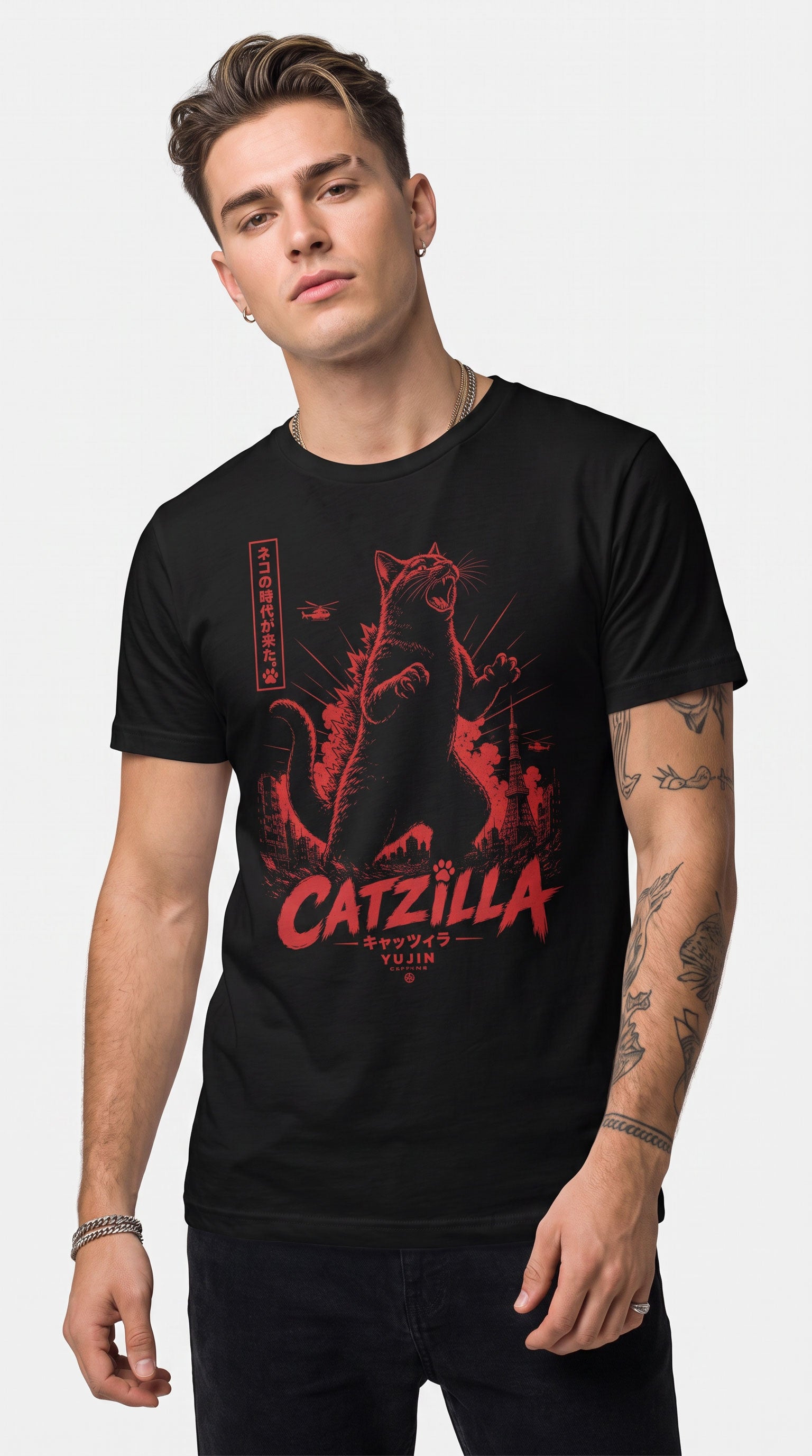 Catzilla Rage Cat T-Shirt