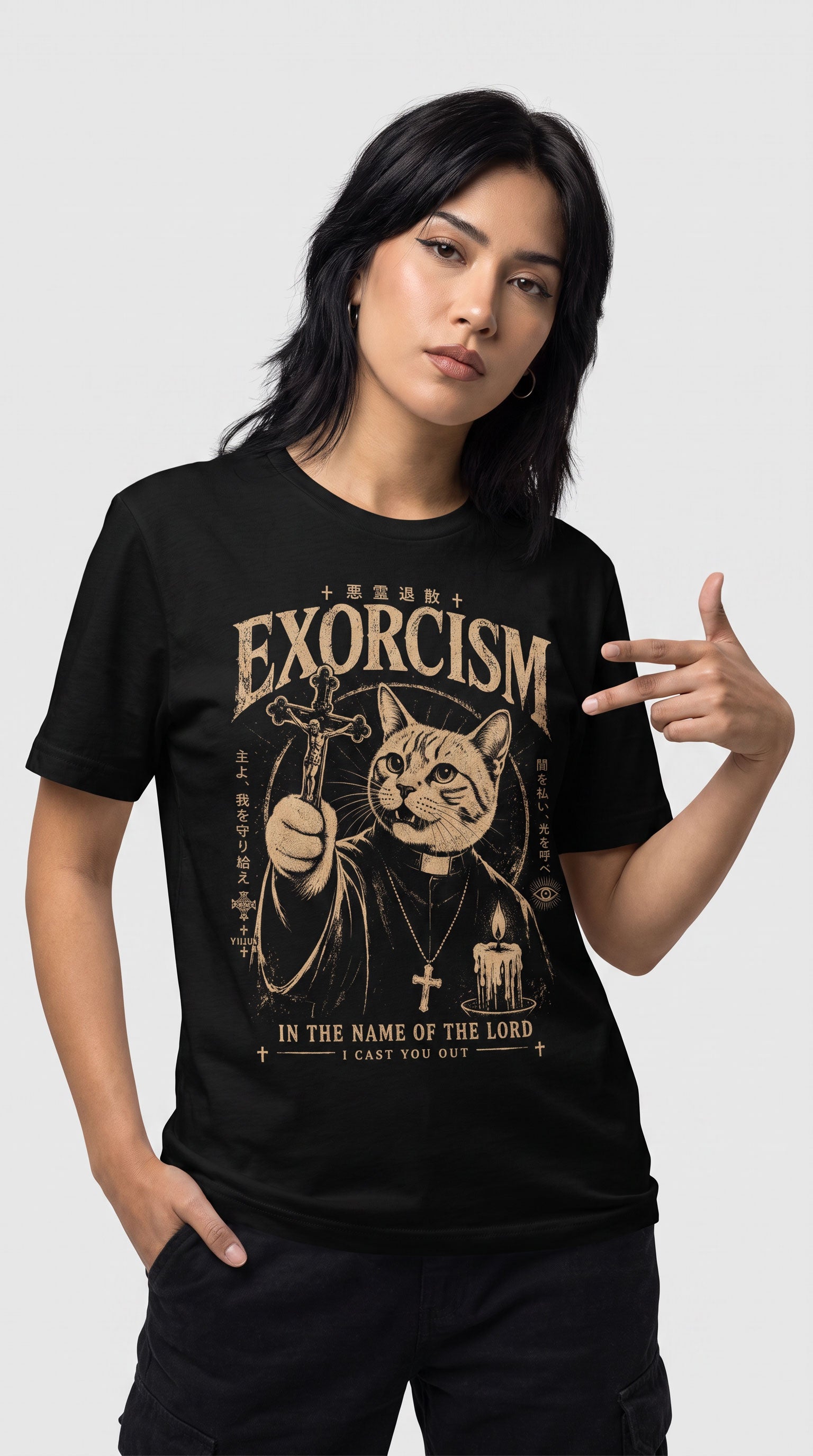 Exorcism Cat T-Shirt