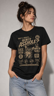 Wait A Minute Cat T-Shirt