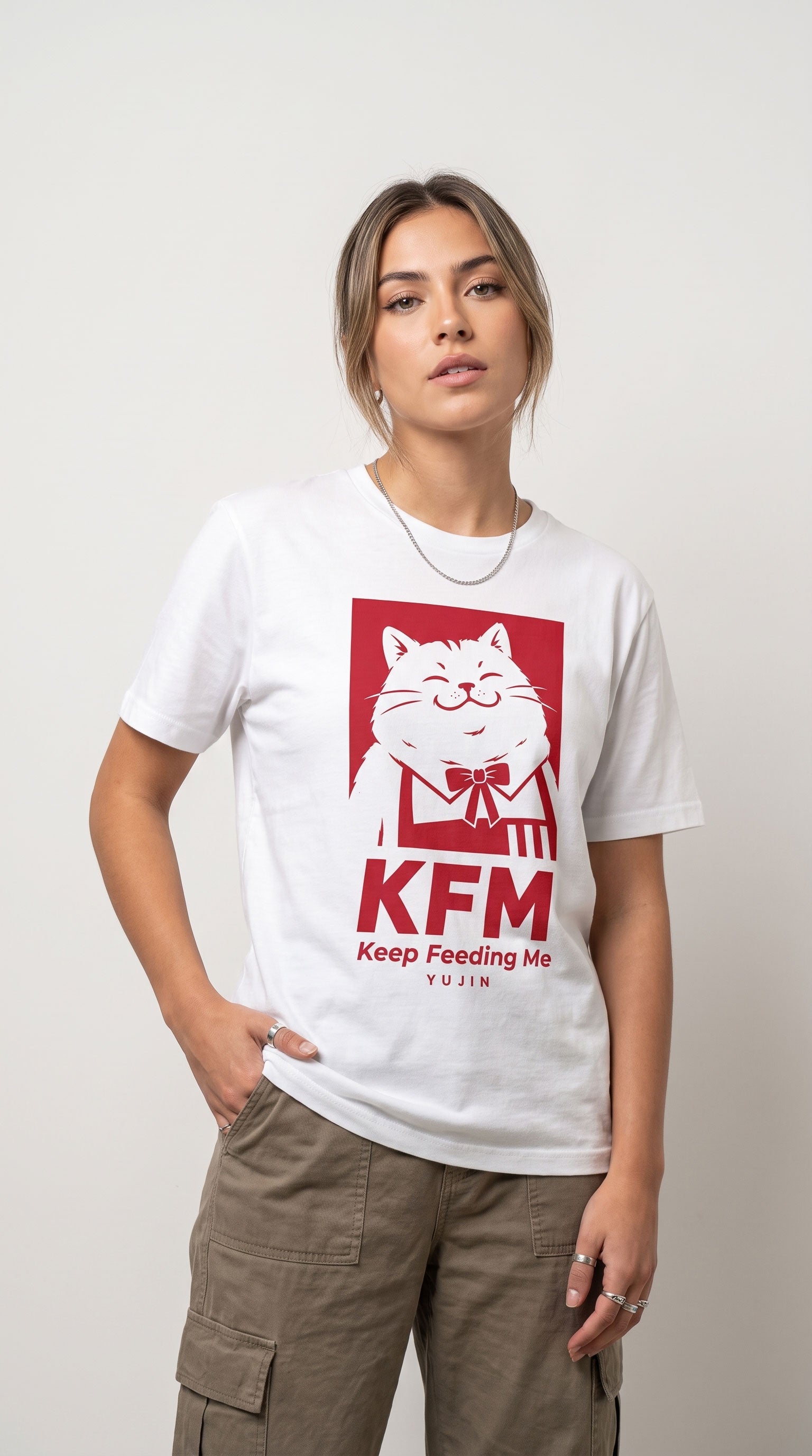 Keep Feeding Me Cat T-Shirt
