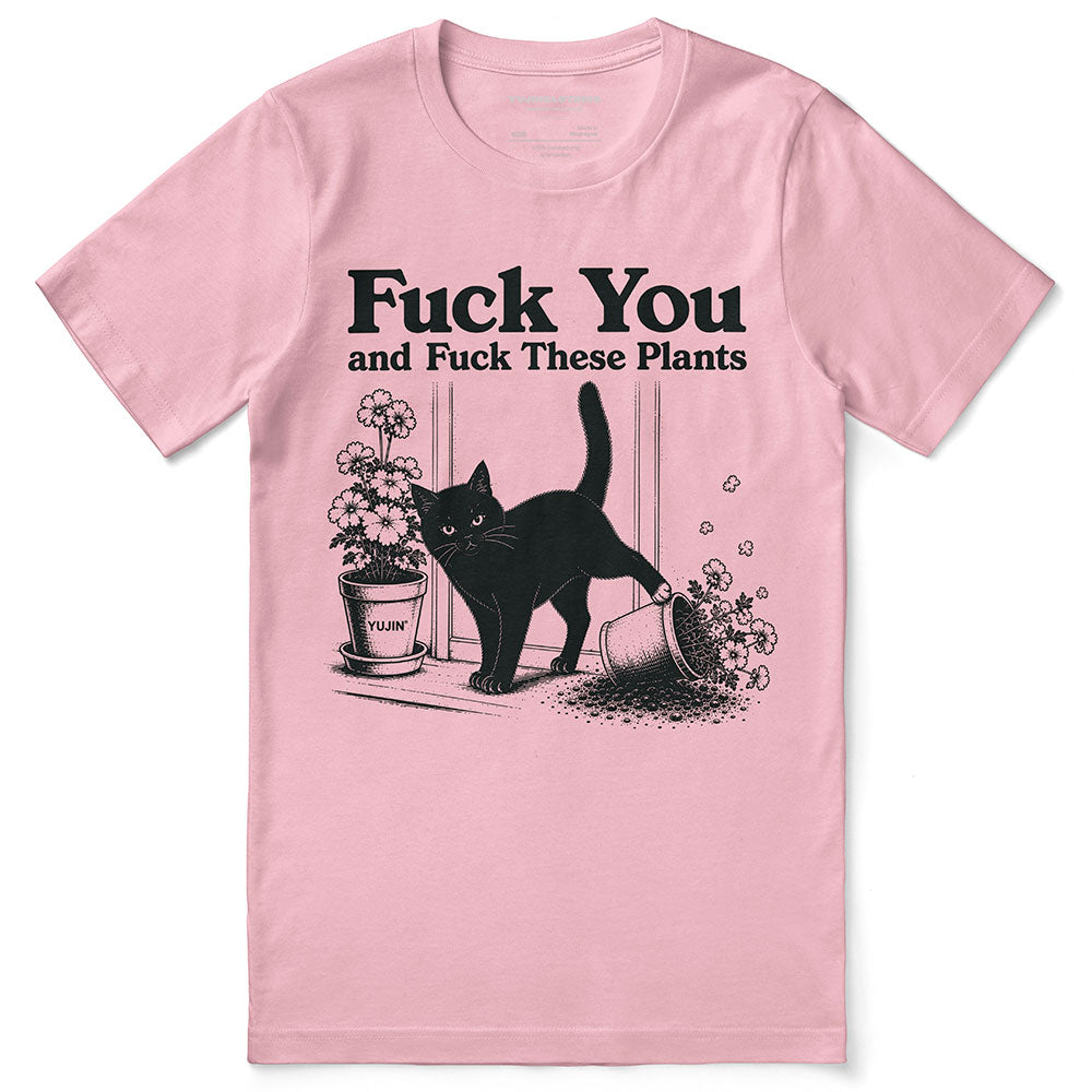 These Plants Cat T-Shirt - Yūjin Clothing