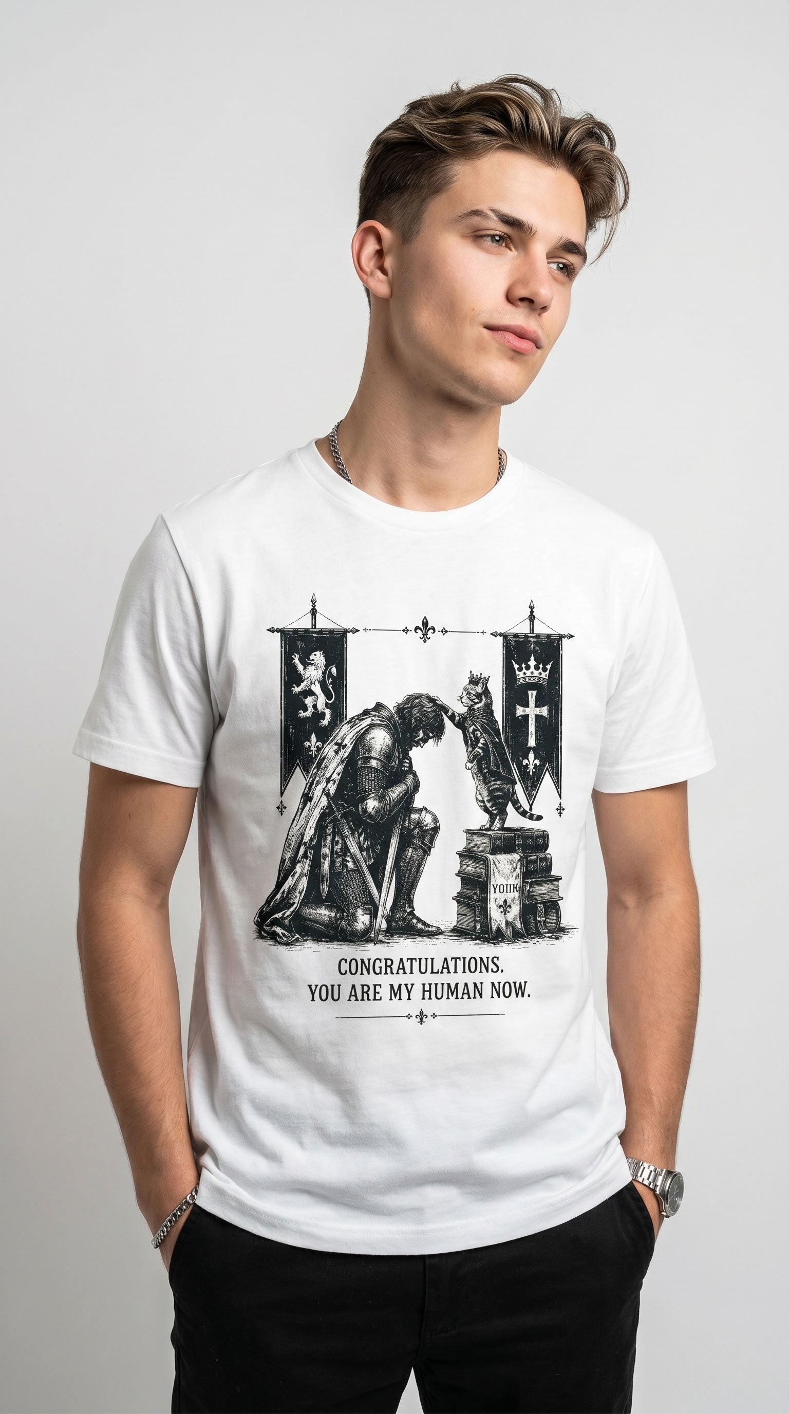 My Human Cat T-Shirt