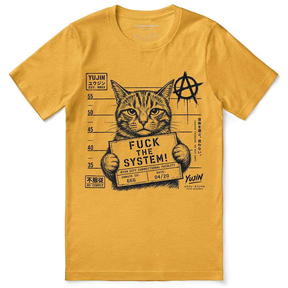 The System Cat T-Shirt