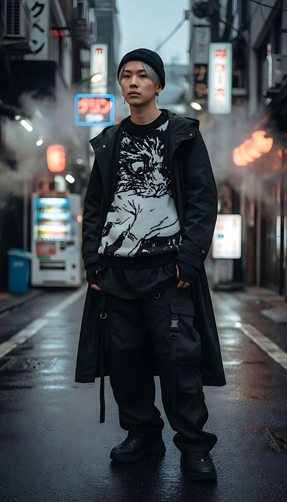 Sudden Attack Knitted Sweatshirt