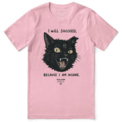 I Will Succeed Cat T-Shirt