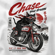 Chase Your Dreams Cat T-Shirt