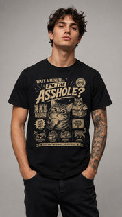Wait A Minute Cat T-Shirt