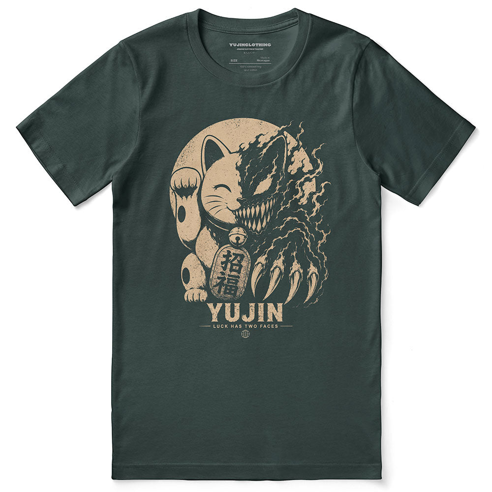 Two Faces Cat T-Shirt