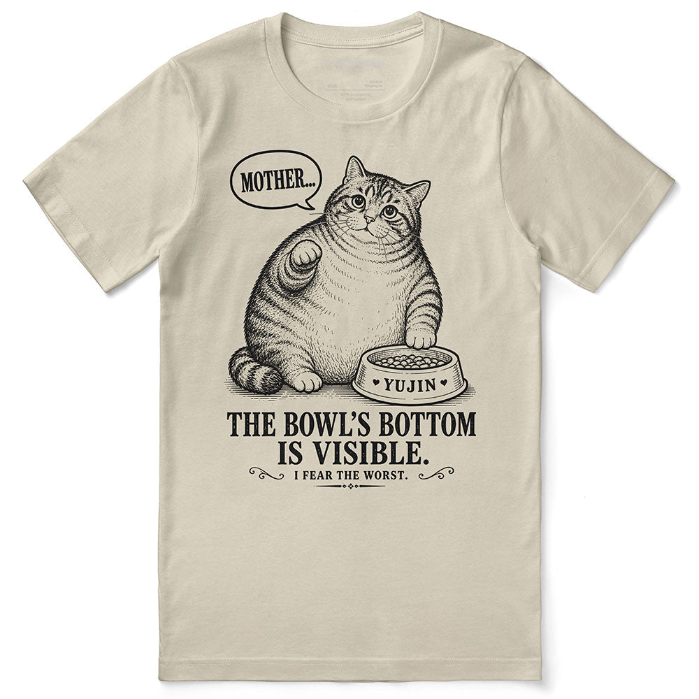 Bowl Bottom Cat T-Shirt