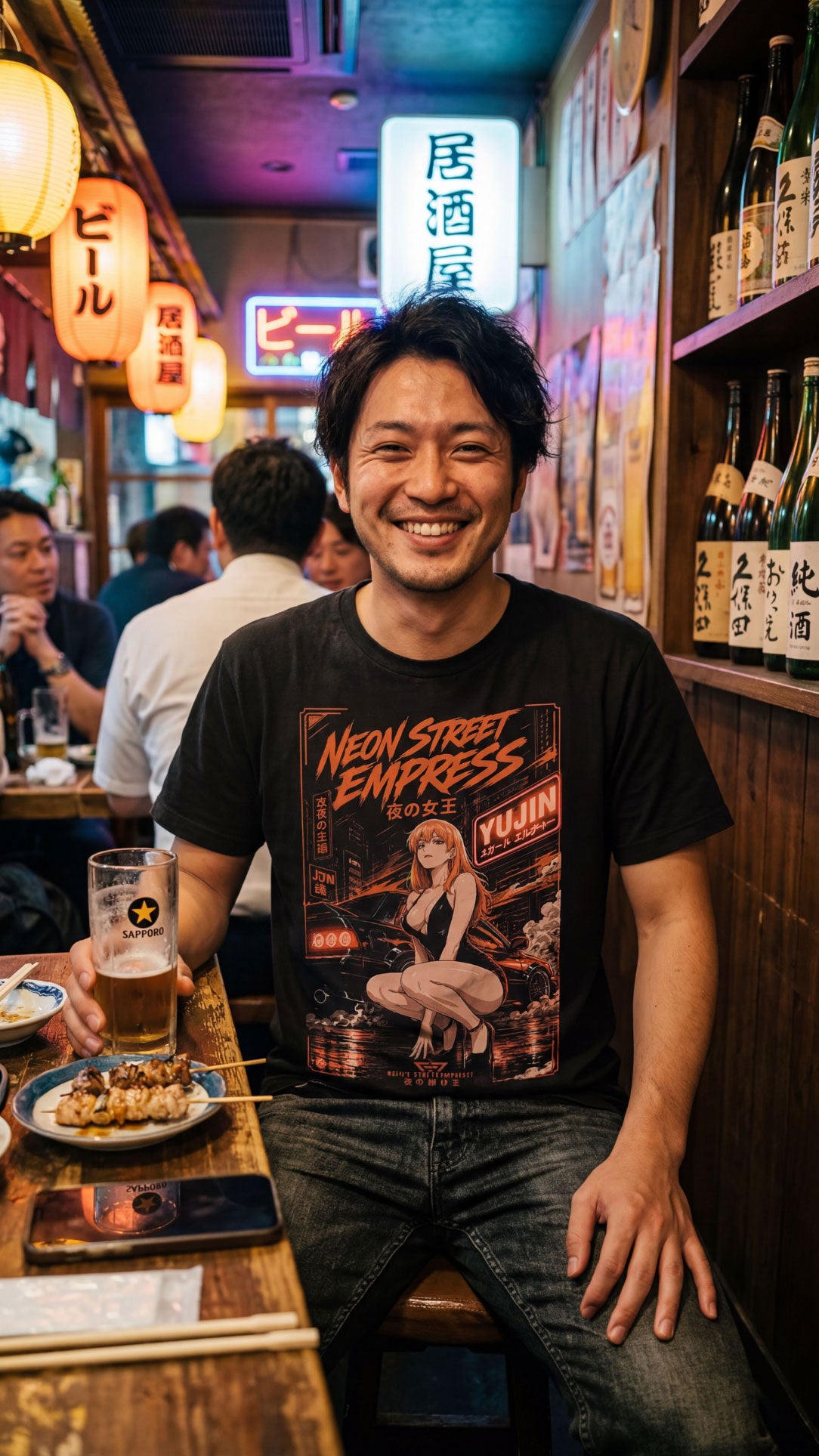 Neon Street Empress Car T-Shirt