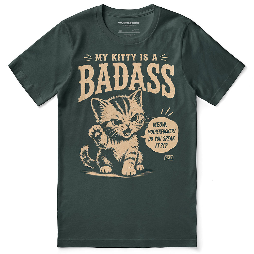Badass Cat T-Shirt