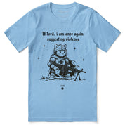 Suggesting Violence Cat T-Shirt