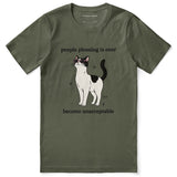 Stop Pleasing Cat T-Shirt