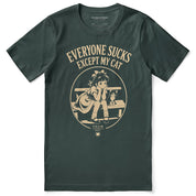 Everyone Sucks Cat T-Shirt