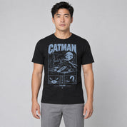 Blue Vigil Cat T-Shirt — Black Male
