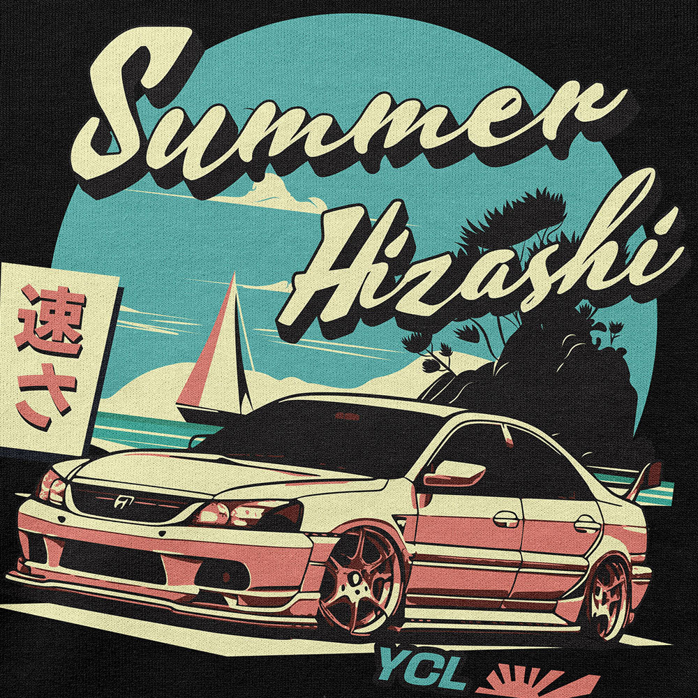 Summer Hizashi Car Sweatshirt | Yūjin Japanese Anime Streetwear Clothing