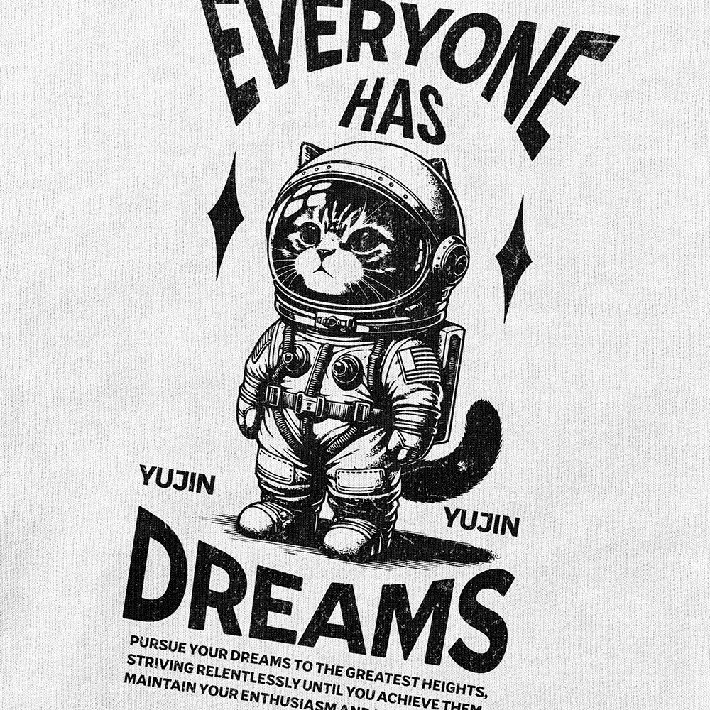 Dream Big Cat Sweatshirt | Yūjin Japanese Anime Streetwear Clothing