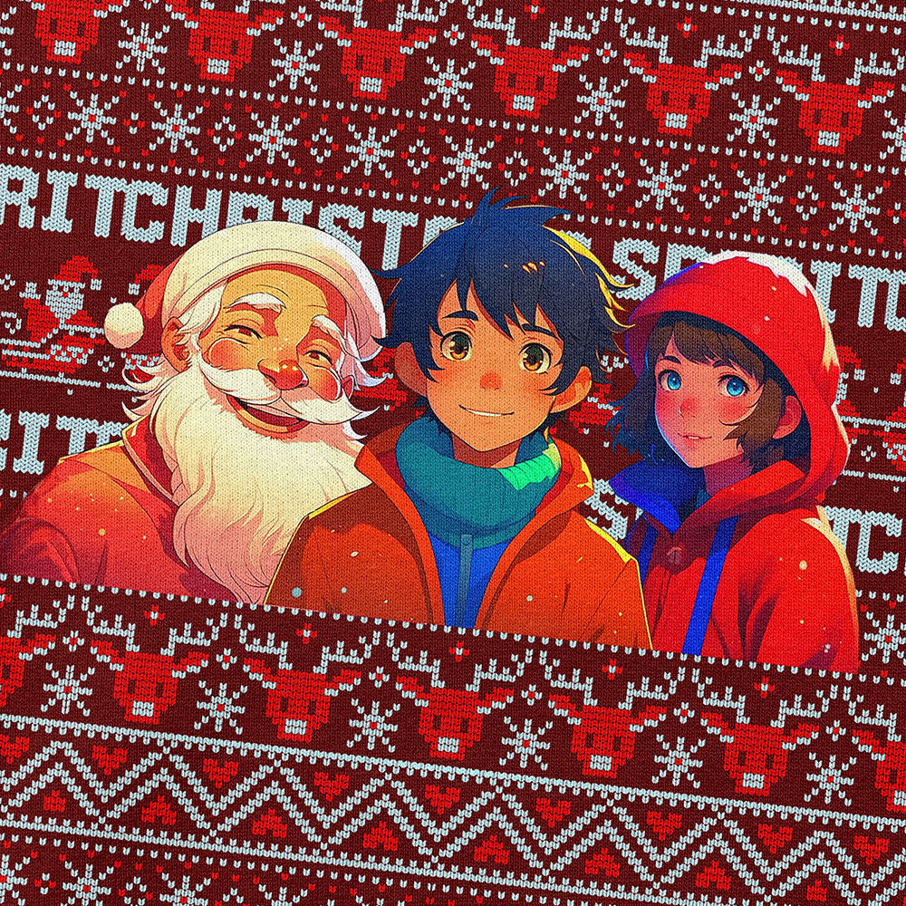 Christmas Spirit Ugly Sweatshirt | Yūjin Japanese Anime Streetwear Clothing