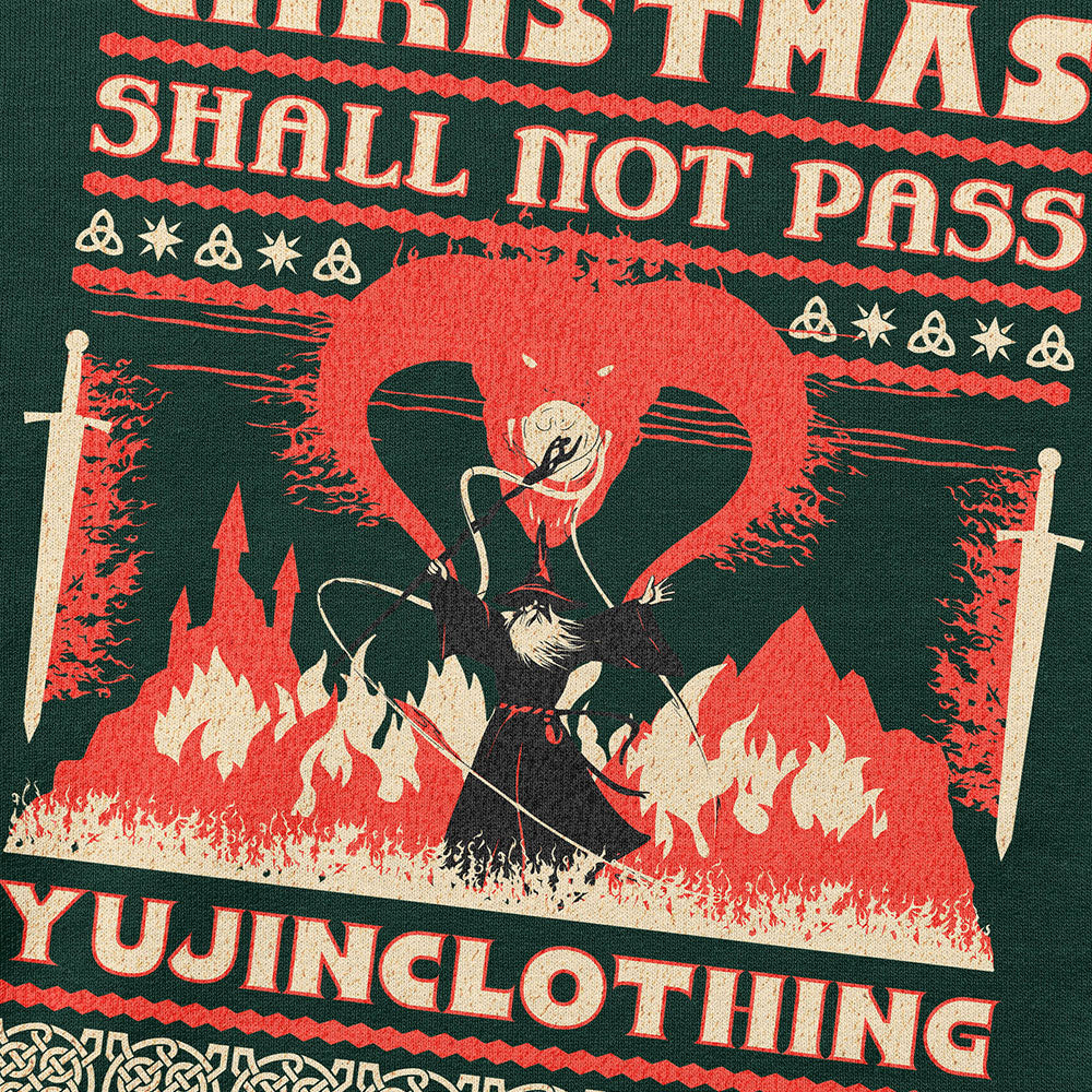 Christmas Not Pass Sweatshirt | Yūjin Japanese Anime Streetwear Clothing