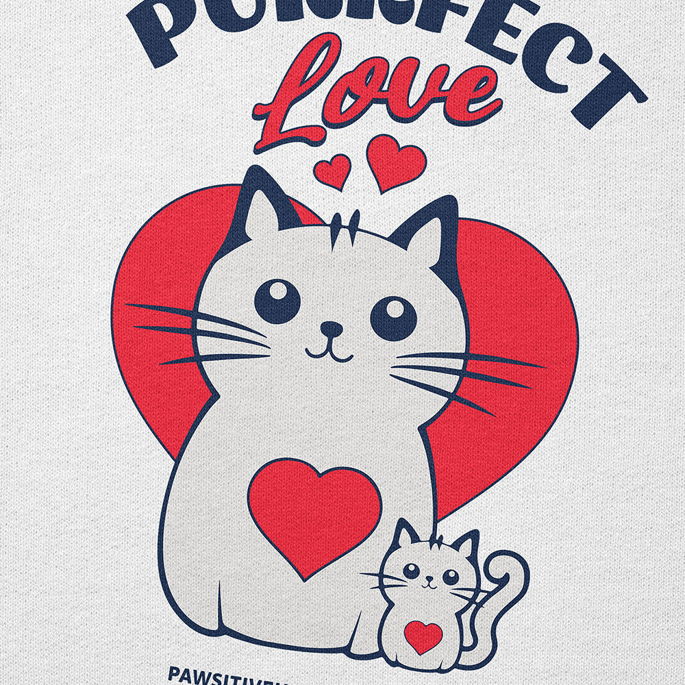 Purrfect Love Cat Hoodie | Yūjin Japanese Anime Streetwear Clothing