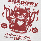 Shadowy Cat Hoodie | Yūjin Japanese Anime Streetwear Clothing