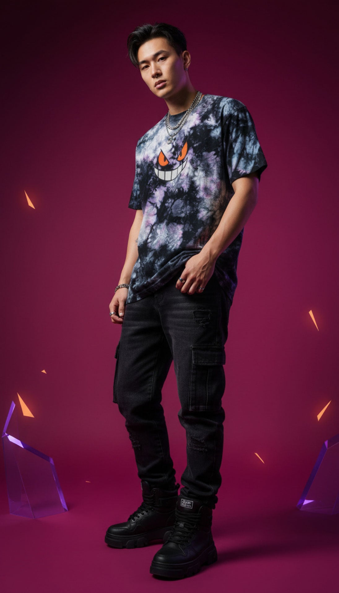 Demon Inside Tie-Dye T-Shirt