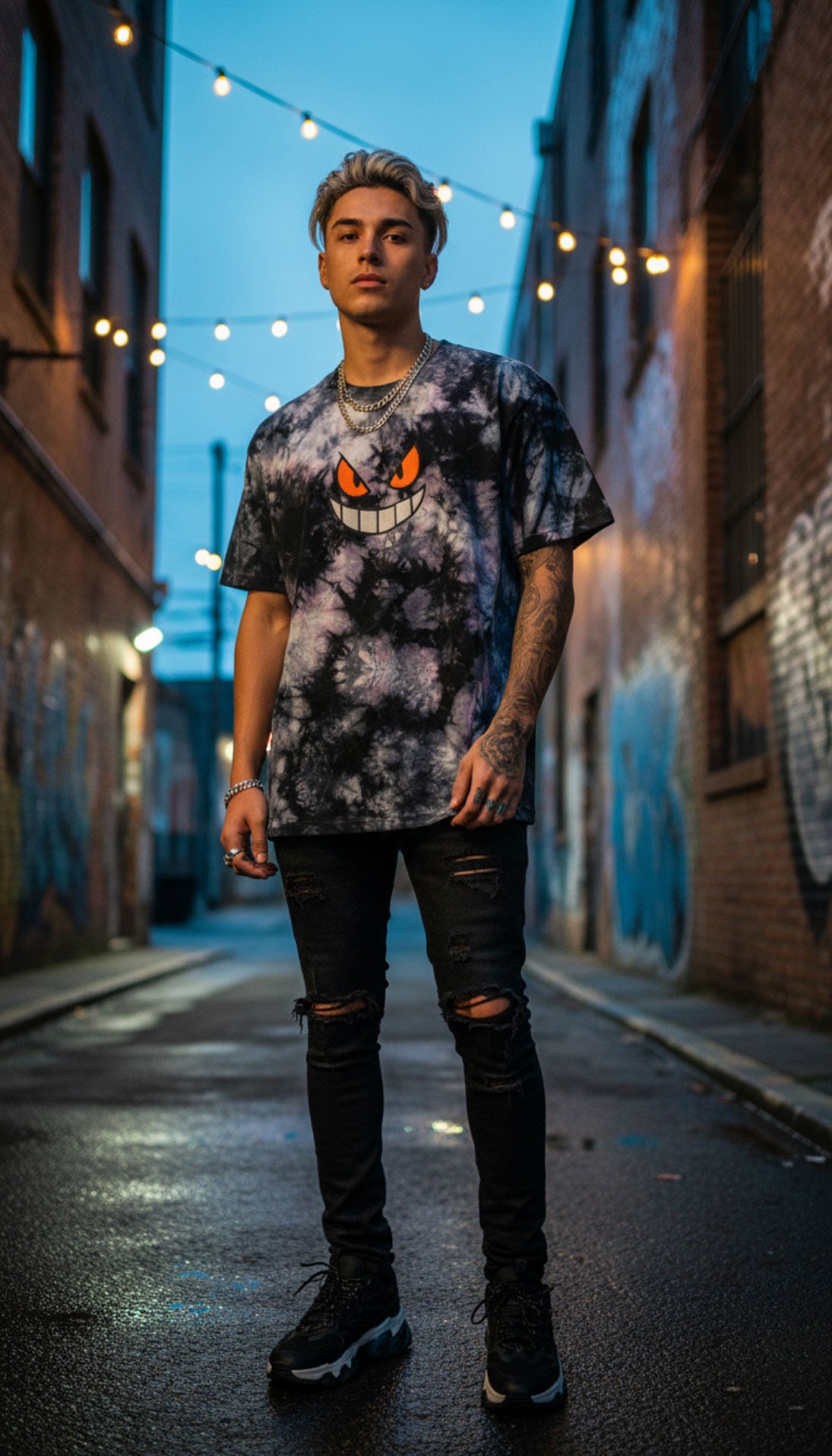 Demon Inside Tie-Dye T-Shirt