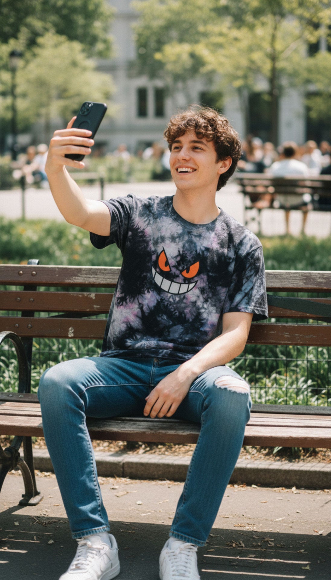 Demon Inside Tie-Dye T-Shirt