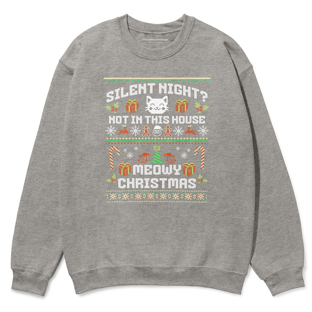Noisy Night Christmas Ugly Sweatshirt | Yūjin Japanese Anime Streetwear Clothing