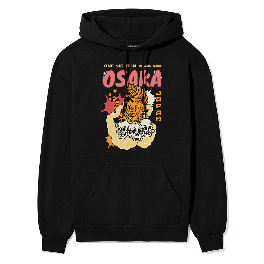 One Night Osaka Hoodie | Yūjin Japanese Anime Streetwear Clothing