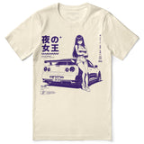 Midnight Queen Runners Car T-Shirt