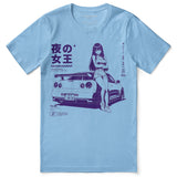 Midnight Queen Runners Car T-Shirt