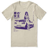 Midnight Queen Runners Car T-Shirt
